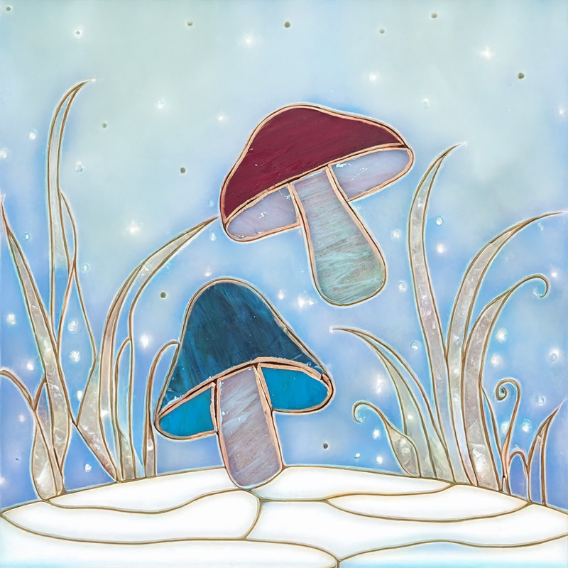MushroomStainedGlass